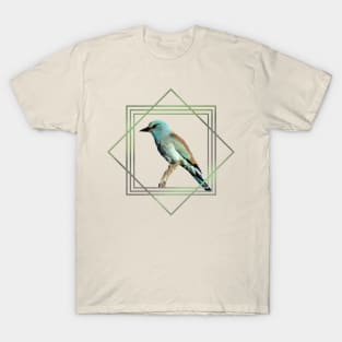 European Roller - Bird in Africa - Ornitholgy T-Shirt